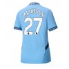 Manchester City Matheus Nunes #27 Hemmatröja Dam 2024-25 Korta ärmar